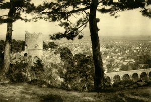 La Torre Nera, Mödling, Bassa Austria, c1935 da Unbekannt