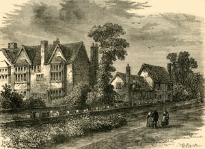 La Casa Bianca e Nera, 1800, c1876