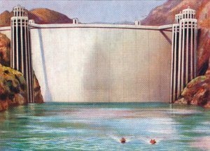 La diga di Boulder, USA, 1938