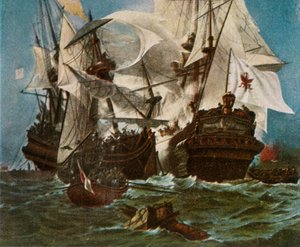 La flotta navale del Brandeburgo, 1680, 1936