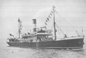 Il Lloyd brasiliano s.s. Acre, 1914 da Unbekannt