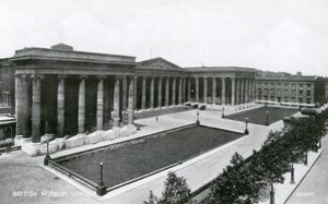 Il British Museum, Great Russell Street, Londra, XX secolo da Unbekannt