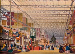 La nave britannica alla Grande Esposizione del 1851, Crystal Palace da Unbekannt