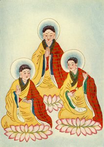 La Triade Buddhista, 1922 da Unbekannt