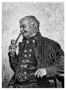 Il borgomastro, 1882 da Unbekannt