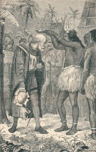 Il Cacique che incorona Colombo