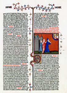 La chiamata di Abramo, inizio del XV secolo