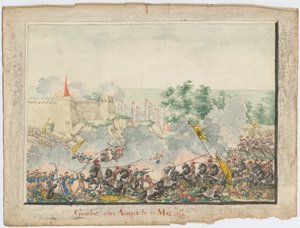 La cattura della fortezza di Anapa il 23 giugno 1828, 1829 da Unbekannt