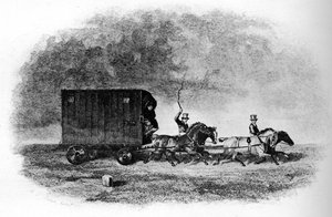 La carovana, 19° secolo, 1911 da Unbekannt