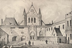 Il monastero carmelitano sulla Rue d