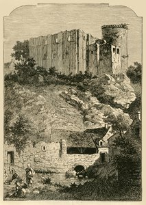 Il castello di Falaise e la fontana di Arlette