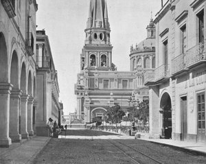La Cattedrale di Guadalajara, Messico da Unbekannt