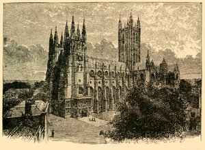 La cattedrale dal sud-ovest, 1898