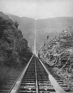 La ferrovia di Catskill, XIX secolo da Unbekannt
