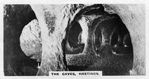 Le Grotte, Hastings, Sussex, c1920s da Unbekannt