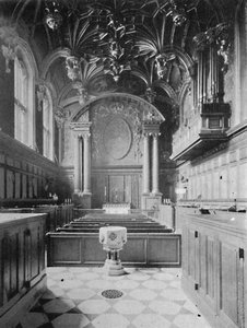 La cappella, Hampton Court Palace, 1903