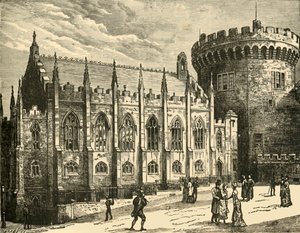La Cappella Reale, Castello di Dublino, 1898 da Unbekannt