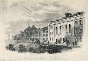 La Cappella e le Scuole, Fulneck vicino a Leeds, 19º secolo, 1947 da Unbekannt
