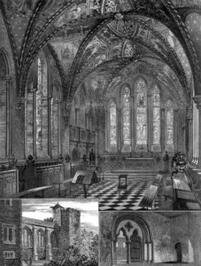 La Cappella di Lambeth Palace, Londra, 1887 da Unbekannt