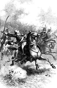 La Carica di Pulaski, c1880 da Unbekannt