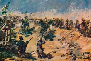 La carica dei 21° Lancieri a Omdurman da Unbekannt