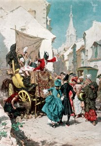 Il ciarlatano, 1889 da Unbekannt