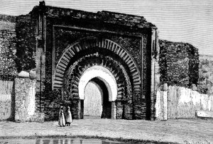 La Porta dei Cristiani, Marocco, 1895