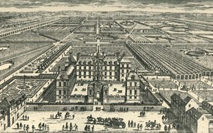 Il castello di La Rochefoucauld, Liancourt, Oise, Francia settentrionale da Unbekannt