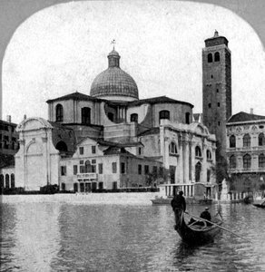 La Chiesa di San Geremia, Venezia, Italia, fine XIX secolo da Unbekannt