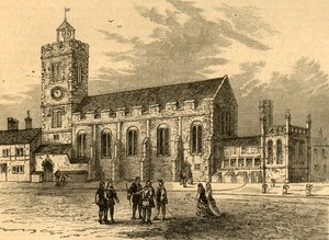 La chiesa di San Michele Ad Bladum, A.D. 1585 da Unbekannt