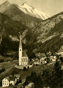 La chiesa di San Vincenzo, Heiligenblut am Großglockner, Austria, c1935 da Unbekannt