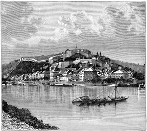 La cittadella di Namur, 1898