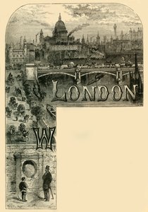 La città di Londra, c1872 da Unbekannt