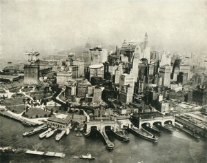 La città di New York vista dall