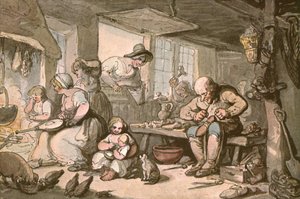 La famiglia felice del calzolaio, c1900