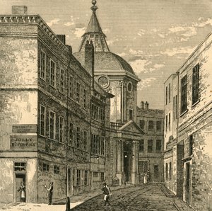 Il Collegio dei Medici, Warwick Lane, 1868, 1897 da Unbekannt