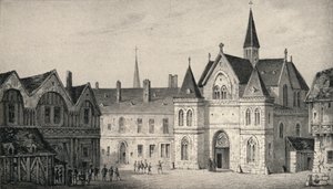 Il Collegio della Sorbona nel 1550, 1915 da Unbekannt