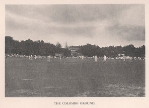 Il Campo di Cricket di Colombo, Ceylon da Unbekannt