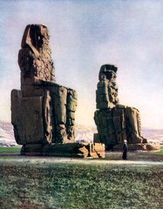 I colossi di Memnone, Tebe, Egitto