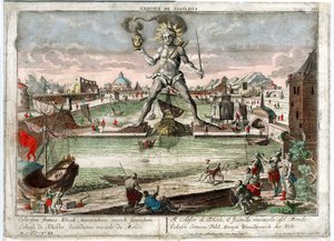 Il Colosso di Rodi, 1760 da Unbekannt