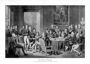 Il Congresso di Vienna, 1814-1815, 1900 da Unbekannt