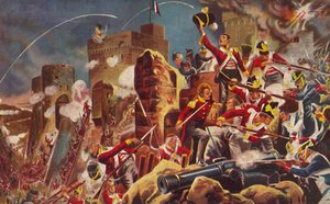 I Connaught Rangers. La cattura della cittadella di Badajoz da Unbekannt