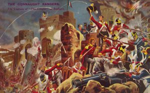 I Rangers di Connaught. La cattura della cittadella di Badajoz, 1812 da Unbekannt