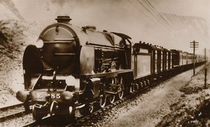 Il treno espresso continentale, Southern Railway, c1920s da Unbekannt