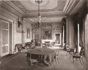 La sala del consiglio, Osborne House, East Cowes, Isola di Wight, 1894 da Unbekannt