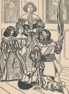 La contessa riceve le bandiere, c1907 da Unbekannt