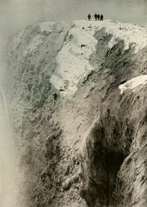 Il Cratere di Erebus, 900 piedi di profondità e mezzo miglio di larghezza, 1908, 1909 da Unbekannt