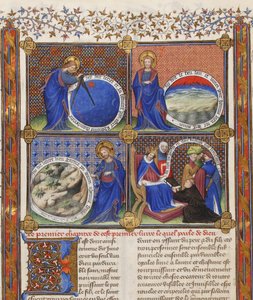 La Creazione Da: Livre des propriétés des choses di Barthélemy l