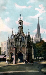 La Croce e la Cattedrale, Chichester, West Sussex, inizio XX secolo da Unbekannt