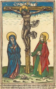 La crocifissione, c. 1490-1500 da Unbekannt